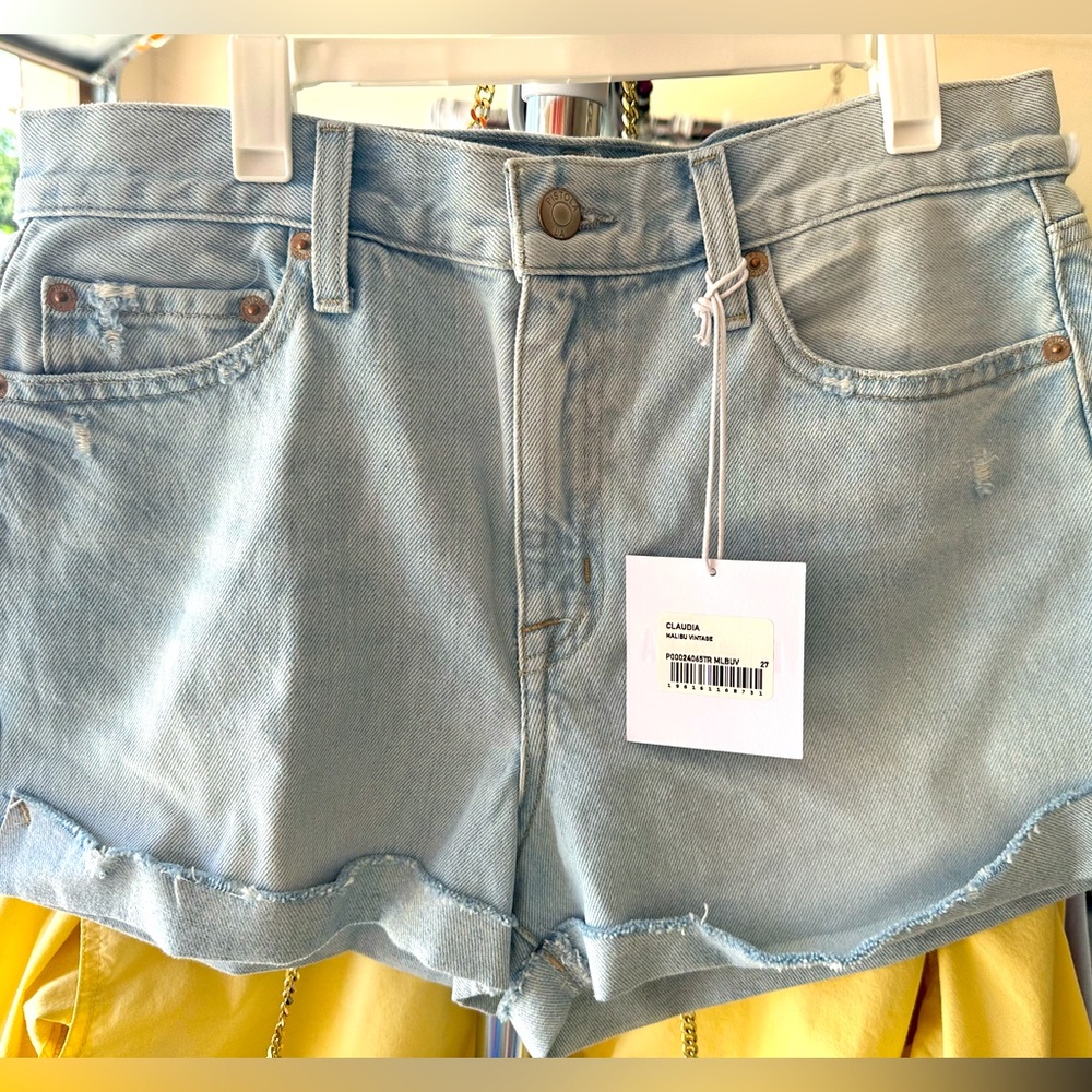 PISTOLA denim shorts - never worn! Size 27!